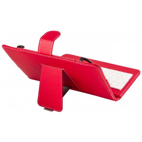 Tastiera Cablato 8420738191610  (Layout Spagnolo) Colore Rosso. Bianco - Foto 7