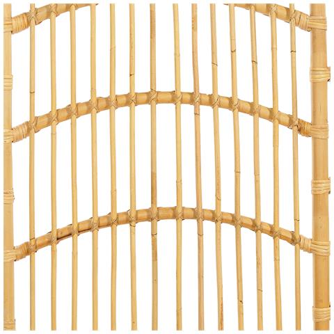 Letto Matrimoniale Rattan Color Legno Chiaro 180 X 200 Cm Domeyrot - Foto 8