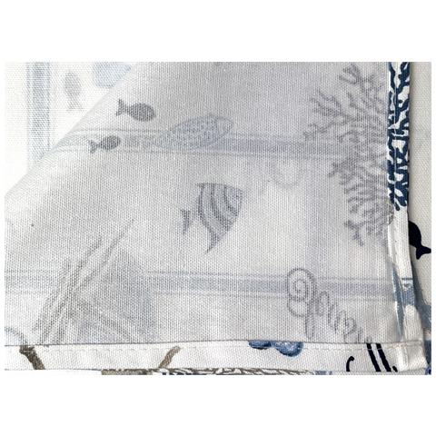 Tovaglia Per Salotto Cucina Tavolo 100% Cotone Made In Italy Mare24 Rp 140x140 Mare24 - Foto 2
