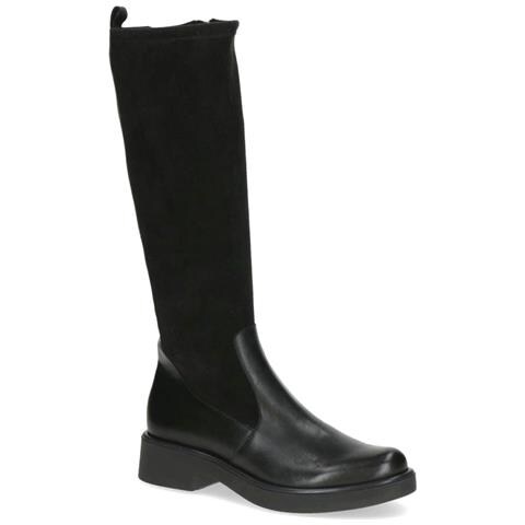 Black Casual Closed Boots Stivali Pelle Scarpe Donna Nero Eu 40, 9-26505-43-019 - Foto 1
