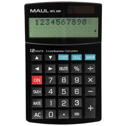Calcolatrice Da Tavolo Mtl600 Nera - Foto 1