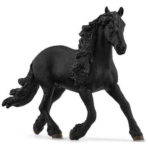 Horse Club 13975 Action Figure Giocattolo (Horse Club Friesian Stallion Toy Figure, 5 To 12 Years, Bla - Foto 1