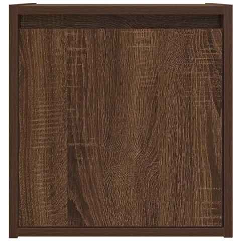 Comodino a Muro Rovere Marrone 38x34x40 cm - Foto 9