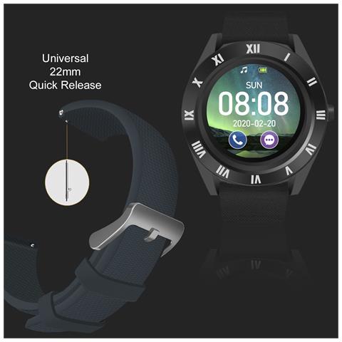 Smartwatch M11 Multifunzione Con Fotocamera, Contapassi, Avviso Di Chiamate, Notifiche. App Per Android. Opzione Sim E Micro Sd. - Foto 6