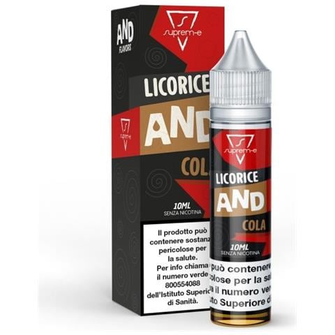 And - Licorice And Cola Suprem-e Liquidi Mix And Vape 10ml (liquirizia E Cola) - Foto 1