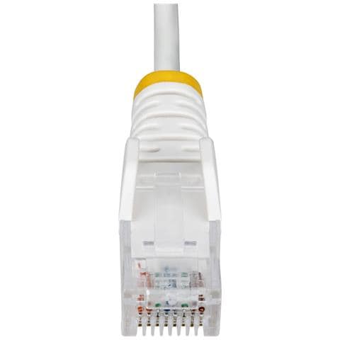 Cavo Ethernet CAT6 Bianco da 5m; Patch UTP con Plug RJ45 Antigroviglio e Rilievi di Trazione, Cavo Lan Slim in Rame Puro 28AWG, Sottoposto a test Fluke - Foto 5