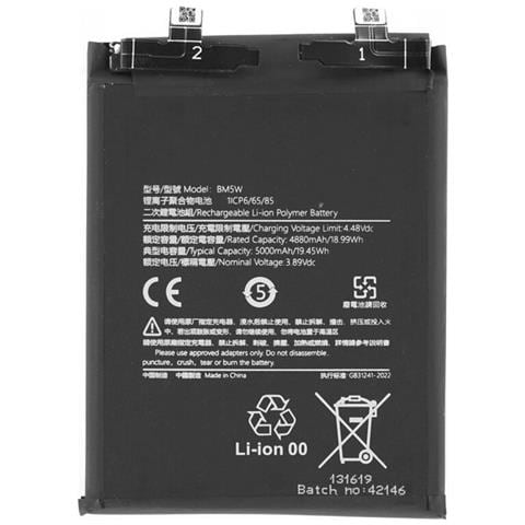 Oem Batteria Testata Pari Originale Bm5w Per Xiaomi 14t Pro 2407fpn8eg - Foto 1