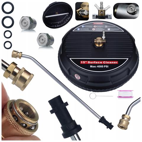 Set Di Accessori Per Idropulitrice Compatibile Con Kärcher K2-k7 - T-racer 15"" E Lancia 34 Cm | Alta Pressione, Qualità E Durata - Foto 1
