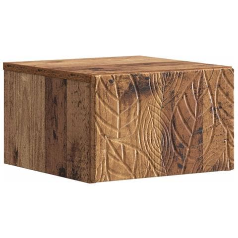 Tavolino da Parete Laterale 2 pcs Legno antico - Foto 2