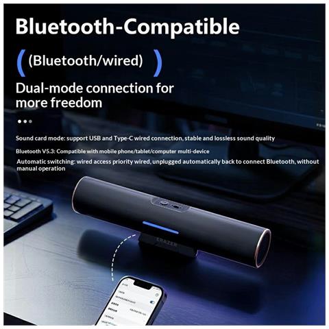 Altoparlante Portatile per Lenovo - Nero - Foto 2