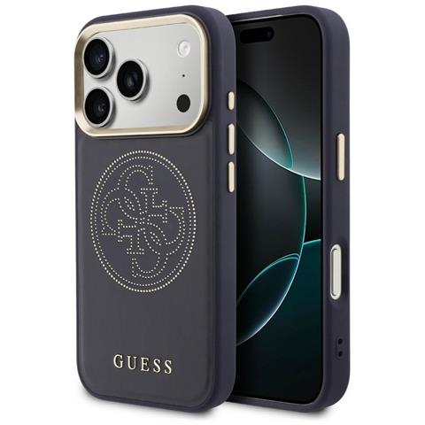 Guess Custodia Perforata 4g Magsafe Per Iphone 17 Pro Max Blu - Foto 1