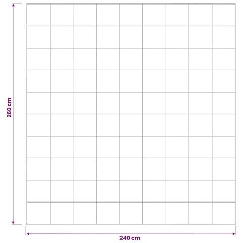 Set di piumone e cuscini 3 pz 240x260 cm Estate 140 GSM Lana - Foto 10
