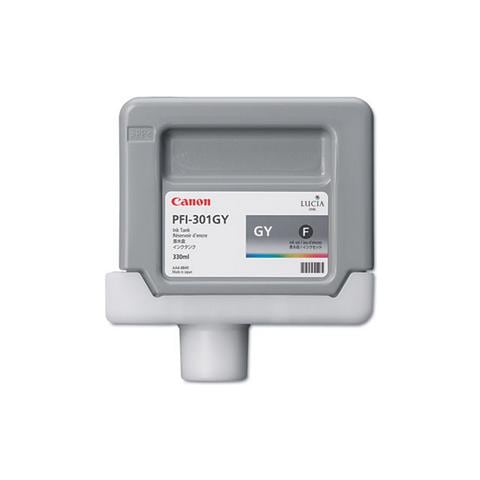 Serbatoio ink grigio PFI-301GY 330ml - Foto 2