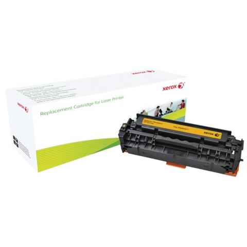 TONER COMPATIBILE - 006R03017  per CE412A Giallo per LaserJet M451 Capacità 2600 Pagine - Foto 2