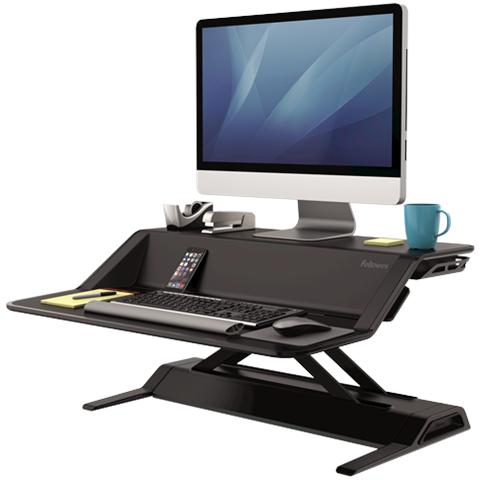 Postazione di Lavoro Sit-Stand Lotus Nero - Foto 2