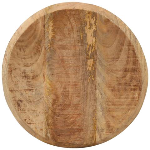 Sedie Da Bar 2 Pz In Legno Massello Di Mango 38x76 Cm - Foto 2