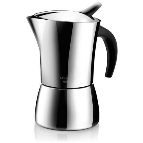 Caffettiera Linea MonteCarlo 4 Tazze in Acciaio Inox - Foto 1