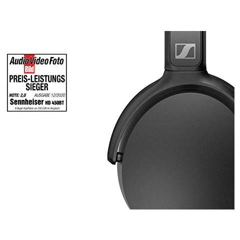 Cuffie wireless Bluetooth HD 450BT USB Tipo-C Bluetooth Colore Nero - Foto 2