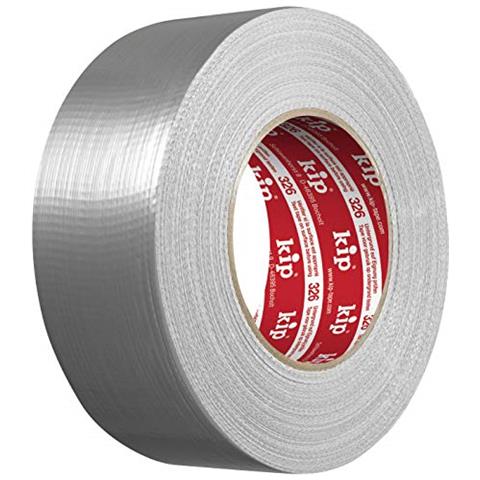 326-48 - Nastro Impermeabile In Polietilene Via E Intonaco Pietra, 50 Mm X 50 M, Colore: Argento, 48 Mm X 50 M - Foto 1