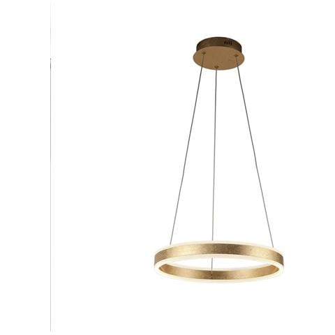 Lampada A Sospensione A Led Integrata In Oro - Foto 8