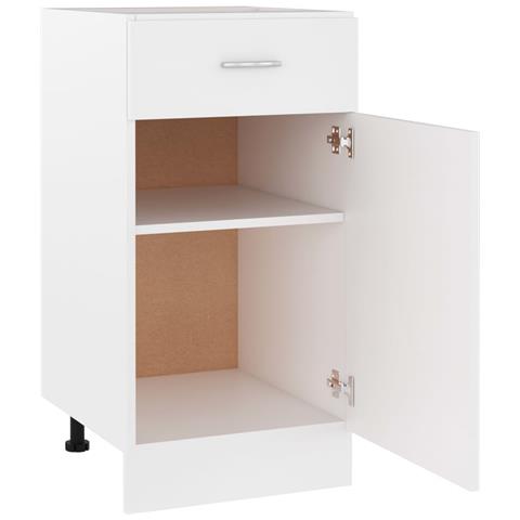 Armadio Inferiore Cassetto “Lyon” Bianco 40x46x81,5 - Foto 2