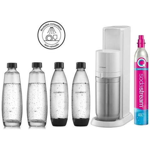 Duobicb - Macchina Duo Bianca Confezione 4 Bottiglie (2 Decanter Duo + 2 Fusibile Lv) + 1 Bombola Di Scambio Cqc - Foto 1