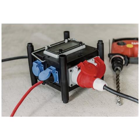 1153690200 Prolunghe e Multiple 2 m 7 presa (e) AC Interno Nero, Blu, Rosso - Foto 2