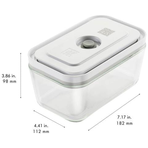 FRESH & SAVE Rettangolare Scatola Grigio, Trasparente 3 pz - Foto 11
