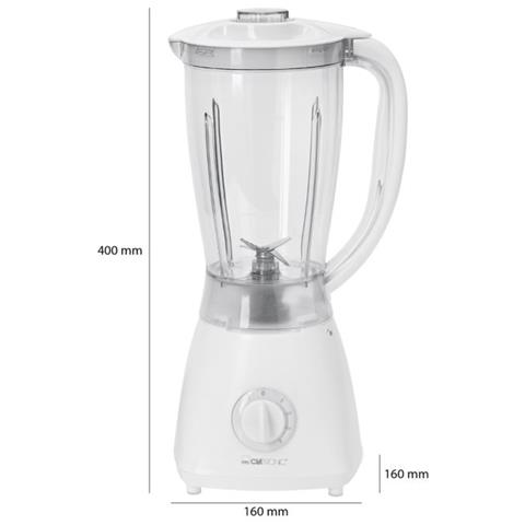 Frullatore 4006160635836 Capacità 1.5 Litri Potenza 500 Watt Colore Bianco - Foto 2