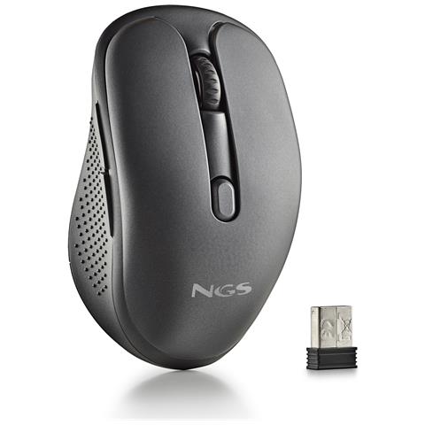 EVORUST Mouse Wireless Bluetooth Ricaricabile con Tasti Silenziosi, Nero - Foto 1