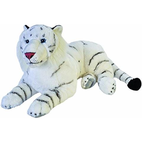 Jumbo White Tiger Peluche, Animale Farcito Gigante, Peluche, Regali Per Bambini, 30 (19548) - Foto 1