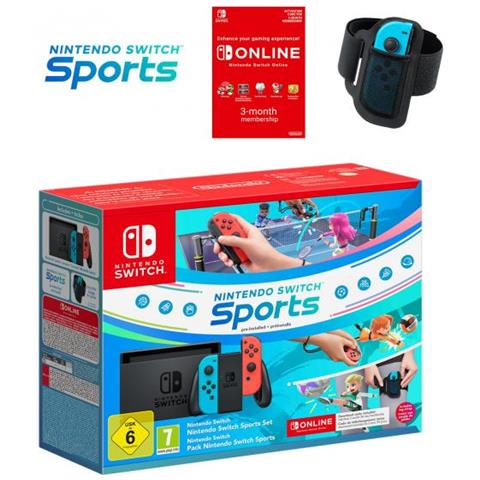 Switch Sports Set console da gioco portatile 15,8 cm (6.2") 32 GB Touch screen Wi-Fi Blu, Grigio, Rosso - Foto 2