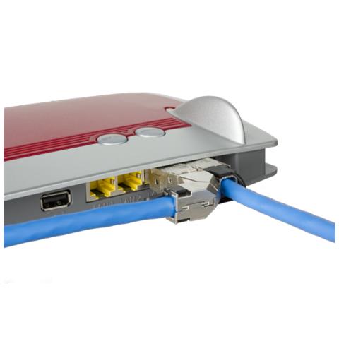 Metz Connect 25g Rj45 Field Plug Pro 360 Cavo Di Collegamento Rosso - Foto 2