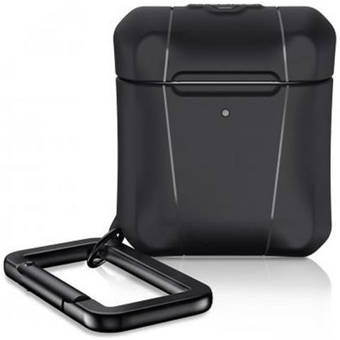 Cover Per Airpods Rinforzata Spectrum Solid, Nero - Foto 1