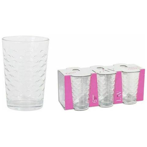 Set Di Bicchieri Lav Sdf216 6 Pezzi (8 Unità) (205 Ml) - Foto 2