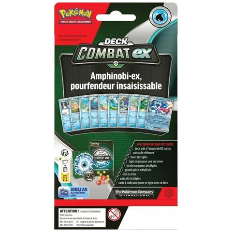 Mazzo Di Carte Pokémon Combat Ex: Greninja & Kangashkan (fr) - Foto 2