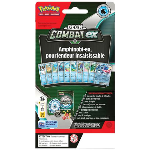 Mazzo Di Carte Pokémon Combat Ex: Greninja & Kangashkan (fr) - Foto 10