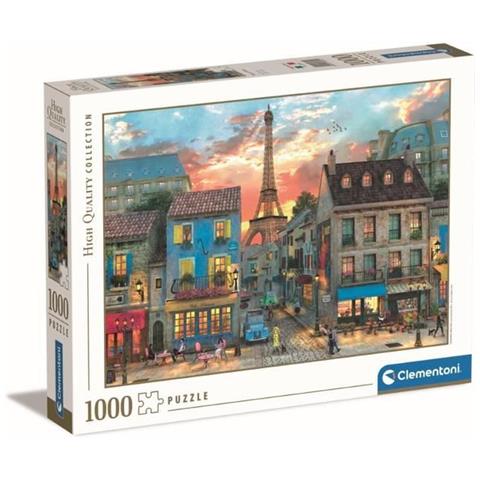 Puzzle Clementoni Rues De Paris 1000 Pezzi - Foto 1
