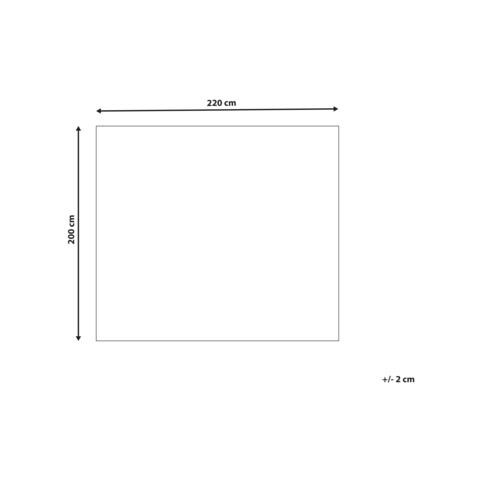 Copriletto Cotone Bianco Sporco 200 X 220 Cm Modar - Foto 5