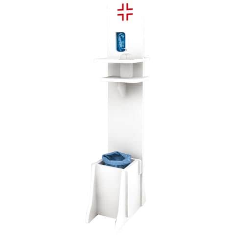 Piantana Totem Porta Igienizzanti E Guanti - Foto 1
