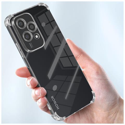 Cover Anti-urto Per Honor 200 Lite Angoli Rinforzati, Trasparente - Foto 2