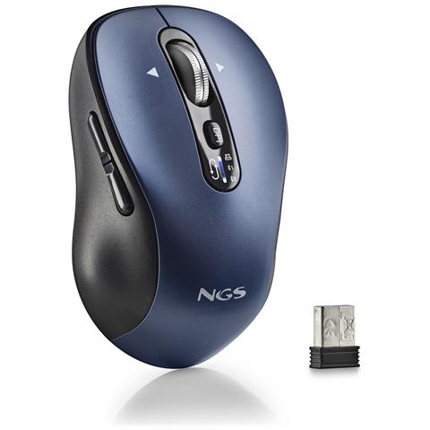 Mouse INFINITY-RB 3200 DPI Colore Nero /Blu - Foto 1