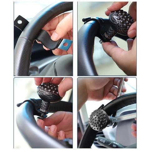 Pomello Girevole Del Volante Black - Foto 2