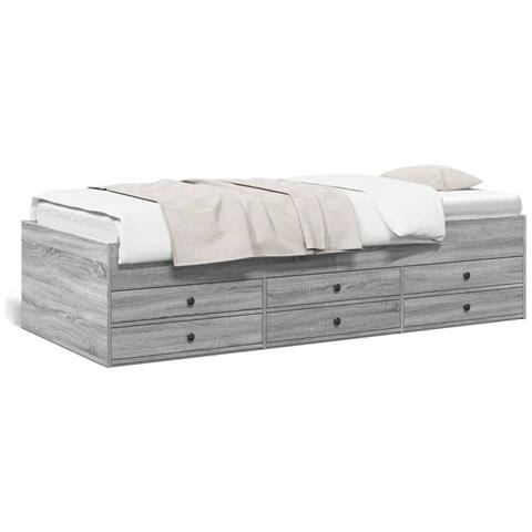 Divano Letto con Cassetti senza Materasso 100x200 cm - Foto 2