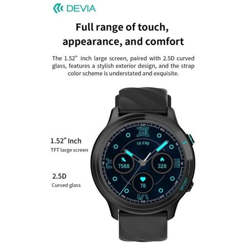 Smart Watch WT3 IP67 modello Z123 Nero - Foto 1