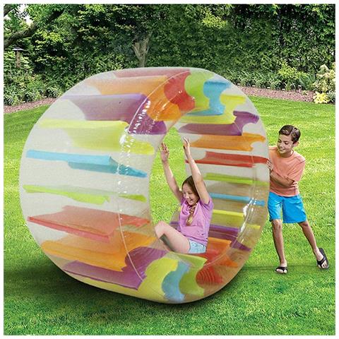 Ruota Galleggiante Gonfiabile Gigante. 100x60 Cm. Pompa Inclusa. 100x65x60cm. Colore: Multicolore - Foto 2