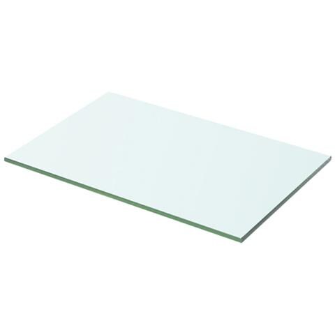 Lusso Casadino -  Mensole In Vetro Trasparente 2 Pz 50x25 Cm - Foto 1