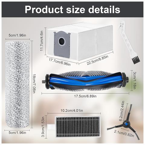 Kit Di Accessori Per Ecovacs Deebot X8 Omni/pro - Foto 7