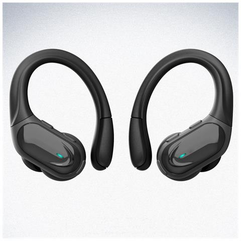 Cuffie Wireless Bluetooth 5.1 Nere - Foto 5
