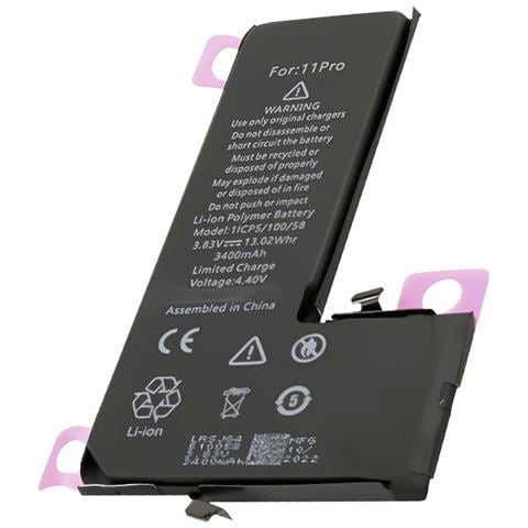 Batteria Li-polimero 3,83 V Per Iphone 11 Pro Compatibile 616-00659 - Foto 1